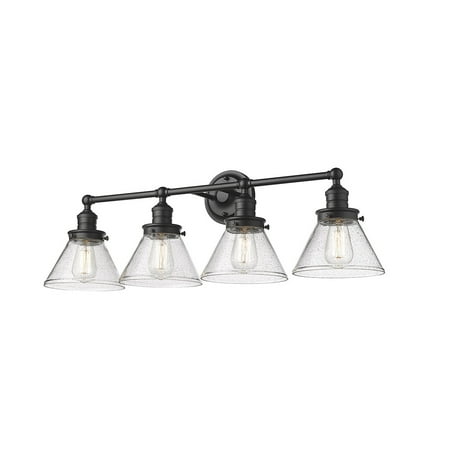 

Millennium Lighting 4144 Eyden 4 Light 35 Wide Vanity Light - Black