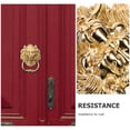 thumbnail image 3 of Metal Door Handle Gate Door Pull Lion Head Handle Pull Lion Head Door Knocker, 3 of 8