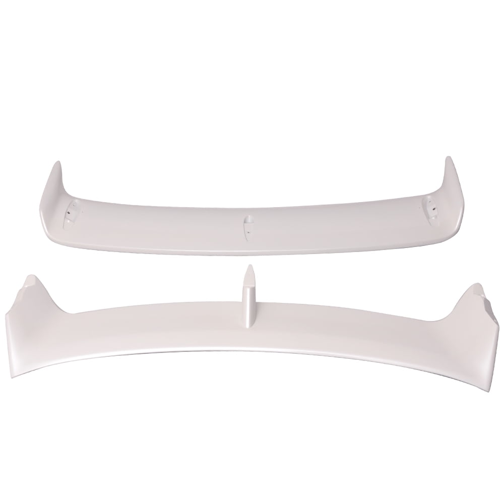Ikon Motorsports Compatible with 09 - 20 Nissan 370Z Z34 N Style Trunk  Spoiler Painted #QAB White Pearl - ABS