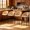 Beige, variant on 4 Pcs Cloud Bubble Back Bar Height Bar Stool, Velvet Upholstered Bar Chair, Matte Metal Legs, Ergonomic Padded Breakfast Stool with Footrest for Kitchen Island & Home Bar