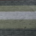 thumbnail image 4 of Rugsotic Carpets Hand Knotted Wool Area Rug 2'6''x8' Multicolor Contemporary Runner Indoor Rug for Living Room, Bedroom Antimicrobial L00098, 4 of 8