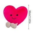 12 inch Jellycat Amuseables Hot Pink Heart Soft Stuffed Cuddly Plush
