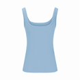 thumbnail image 3 of Aricy Womens Ribbed Tank Tops Summer Casual Sleeveless U Neck Knit Basic Slim Going out Cami Tee Ribbed Solid Loose Shirts, 3 of 6