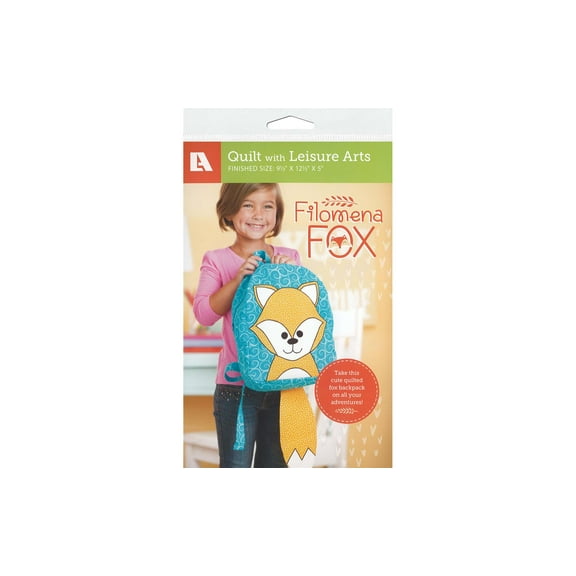 Leisure Arts Filomena Fox Backpack Quilting Pattern