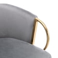 thumbnail image 3 of Fabric bar stools with chrome base | Ideal for commercial or home bars | Enhance the overall aesthetic, 3 of 7