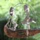 thumbnail image 3 of Handcrafted Fisherman'S Spoon Fish Sculpture Wind Chime Spoon Fish Sculptures Windchime Outdoor Home Garden Decor,C, 3 of 5