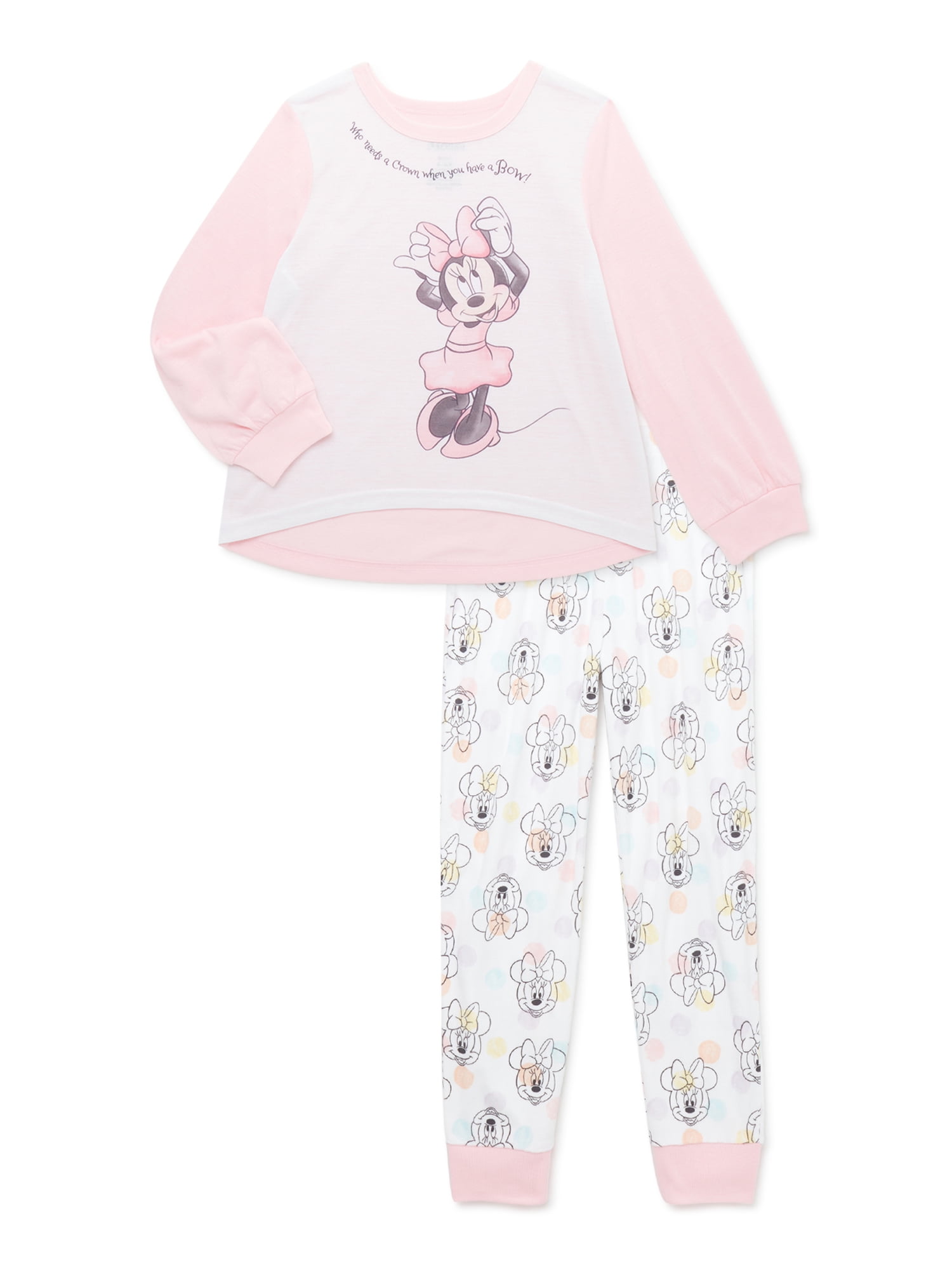 Choose Size Minnie Mouse 'Chic' Pyjama's Girls Character Pjs 5-12 Years 