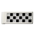 thumbnail image 2 of Chisel Stainless Steel Polished Black And Grey Carbon Fiber Money Clip, 2 of 5