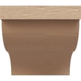 thumbnail image 2 of 4"W x 4"D x 4"H Wide Garner Rough Cedar Woodgrain TimberThane Corbel, Primed Tan, 2 of 6