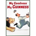 thumbnail image 1 of Poster Import  My Goodness My Guinness Vintage Ad Poster Print, 24 x 36, 1 of 1
