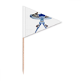 thumbnail image 1 of Chinese Culture Kite Traditional Pattern Toothpick Triangle Cupcake Toppers Flag, 1 of 3