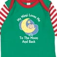 thumbnail image 4 of Inktastic My Mimi Loves Me to the Moon and Back Boys or Girls Long Sleeve Baby Bodysuit, 4 of 5