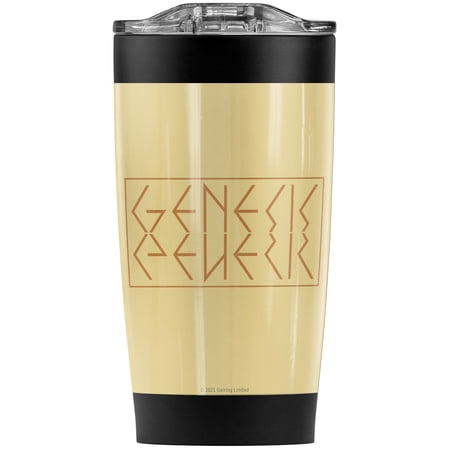 Genesis/Mirror Logo Stainless Steel Tumbler 20 oz Coffee Travel Mug/Cup Vacuum Insulated & Double Wall with Leakproof Sliding Lid | Great for Hot Drinks and Cold Beverages