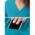 thumbnail image 4 of Adar Pro Sarraus pour Femmes - Haut de Sarrau à Encolure Cœur en V, 4 of 7