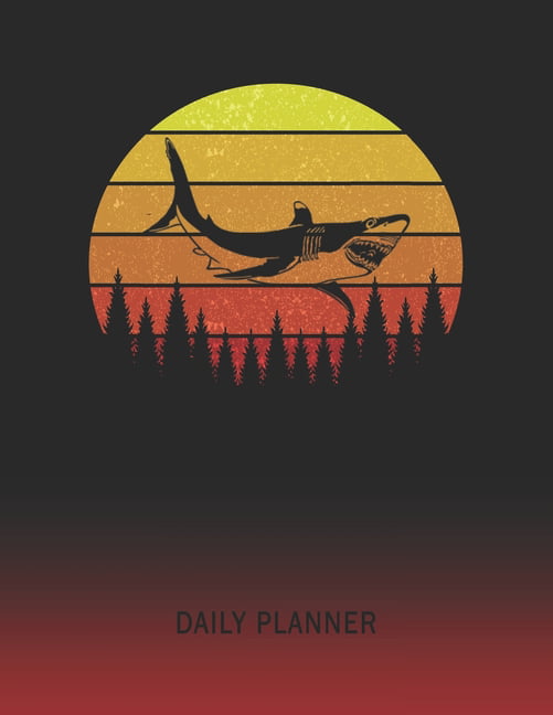 Daily Planner : Great White Shark - 2020 - 2021 Daily ...