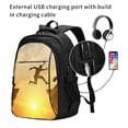 thumbnail image 2 of Disketp Welcome Merry Christmas In 2025 Travel Laptop Backpack, Laptops Backpack with USB Charging Port, Water Resistant Computer Bag Gift for Men & Women, 2 of 7