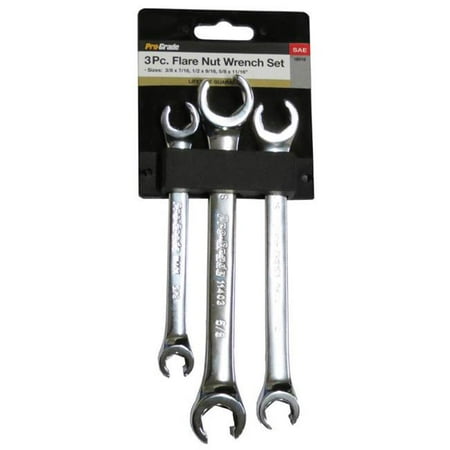 

Pro-Grade 19016 SAE Flare Nut Wrench Set - 3 Piece