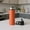Orange, variant on Resenkos Thermos Bottles,Water Bottle,Sports Water Bottle, 22 Oz Double-walled Insulated Stainless Steel Water Bottle with 2 Lids and Straw-Yellow