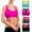 Assorted 1, variant on Sports Bras for Women Criss Cross Straps Seamless Sports Bra Pack, Medium 4 pcs