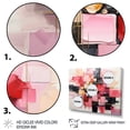 thumbnail image 3 of Designart "Stylish Dolce Geometric Glam" Modern Floater Framed Canvas Wall Art, 3 of 7