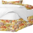 thumbnail image 1 of Lantana Orange Platform Bed Skirt Queen 18" Drop, 1 of 4