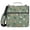 Cute Small Flowers and Leaves, variant on 3 Ring Zipper Binder with Shoulder Strap Waterproof Trapper Keeper 2 Inch D-Ring 500 Sheets Capacity Dog with Bow and Bone