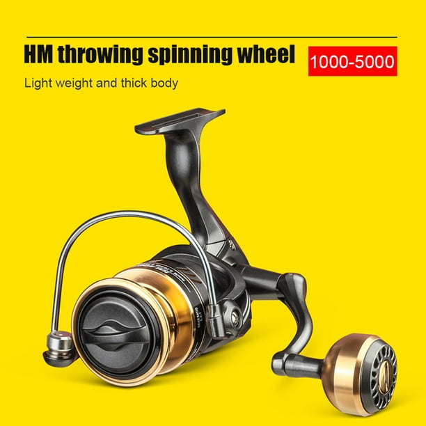 Yocowu Metal Spool Spinning Fishing Reels 10kg Max Drag Casting Fishing  Line Wheel 