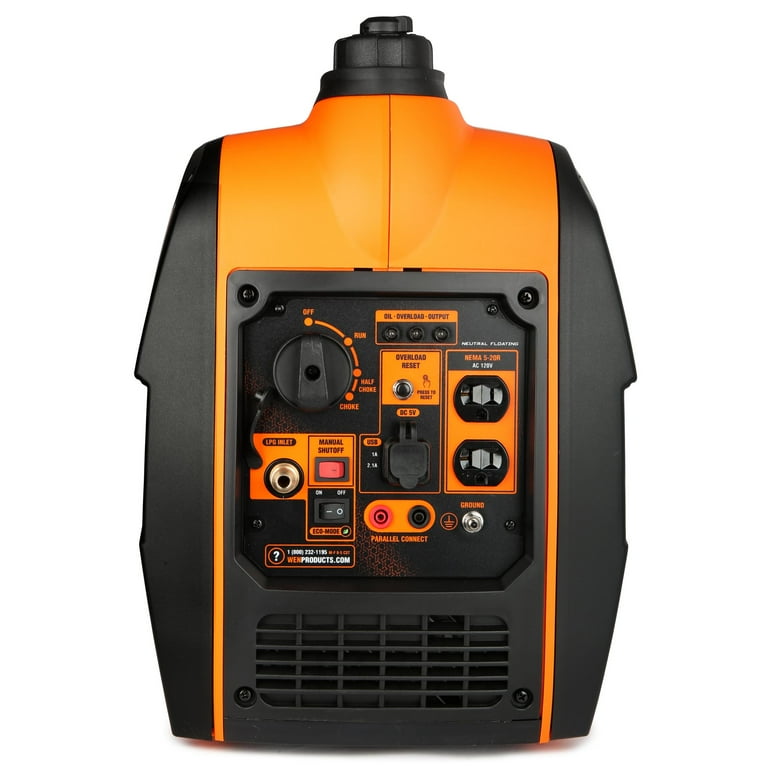 WEN Super Quiet 2500 Watt Portable Dual Fuel Inverter Generator