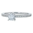 thumbnail image 6 of 14K White Gold 3/4 ct. Certified Natural Diamonds Solitaire Engagement Ring By Hollywood Hills Jewelers, 6 of 7
