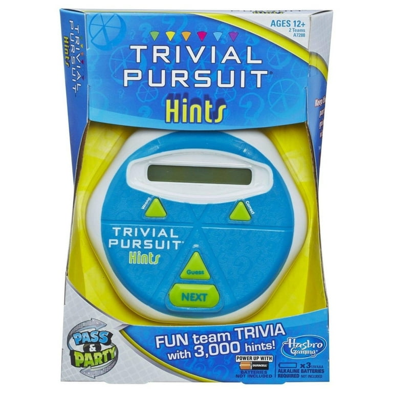  Hasbro Gaming Trivial Pursuit DVD for Kids : Toys & Games