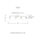 thumbnail image 2 of 4 Light Bath Vanity Capital Lighting 121841Mb-432, 2 of 5