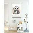 thumbnail image 2 of Awkward Styles Kawaii Wall Art Animal Canvas Kids Wall Print Kids Room Decor Girls Boys Room Wall Panda Canvas Wall Art, 2 of 7