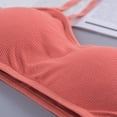 thumbnail image 5 of Xijirk Tank Tops Seamless Strap Back Camisole Top Comfortable Base Layer Underwear for Women Camisole Tops for Women,Watermelon Red,One Size, 5 of 5