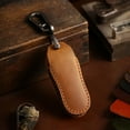 thumbnail image 4 of Leather Remote Smart Key Holder Cover FOB For Porsche Cayenne Panamera Macan 911, 4 of 9