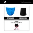 thumbnail image 4 of Universal Combo Cloth Filter + Foam Filter 1 Pack, Fits 1.5 Gallon Wet/Dry Vacuum Cleaners, 4 of 7