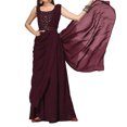 thumbnail image 1 of Yard Women's Gerogette Embroidered & Sequence Lehenga Choli Free Size, 1 of 5