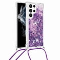 thumbnail image 4 of Funda FOXDOCK para Samsung Galaxy S21 Ultra con Cuerda Ajustable, Brillo Líquido, Protección Antigolpes y Lente – Ideal para Regalo, 4 of 6