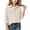 Beige, variant on Hurxie Girls Corduroy Button Down Shirt Long Sleeve Spring Fall | for Layering, Lightweight Shacket-Style Look, Western-Inspired Details, Snap Buttons 6-7 Years