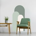 thumbnail image 2 of Arch Wall Decal Wall Decal Peel and Stick Modern Polka Dot Decals Arch Wall Stickers Terracotta Wall Decor Art Murals Wall Decal Removable Minimalist Wallpaper for Bedroom Living Room, 2 of 4