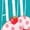 TAHITI BLUE, variant on Strawberry Shortcake - Collegiate - Men's Short Sleeve Graphic T-Shirt