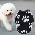 thumbnail image 3 of shenmeida Autumn Warm Polyester Sweater for Small Dog Girl, Tiny Puppy Clothes, Cute Female Dog Sweaters Pet T-shirt, 3 of 7