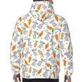 thumbnail image 7 of Wukai Cute Rabbit Print Men Hoodies Fleece Sweatshirts Long Sleeve Sweaters Pullover Fall Outfits Winter Clothes-Medium, 7 of 7