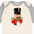 thumbnail image 4 of Inktastic Christmas Nutcracker in Red Boys or Girls Long Sleeve Baby Bodysuit, 4 of 5