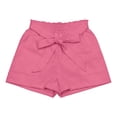 thumbnail image 7 of Lullu Girls High Waist Shorts Summer Casual Loose Shorts with Belt Pockets, Sizes 4-14, 7 of 7