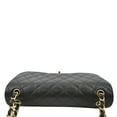 thumbnail image 5 of Pre-Owned CHANEL Classic Jumbo Double Flap Quilted Caviar Leather Crossbody Bag Black, 5 of 13
