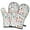 Fantasy Princess Pattern, variant on Cute Oven Mitts,Fairy Tale Princess Pattern Oven Mitt 2-Pack Set,Kitchen Gloves for Oven,Heat Resistant Oven Mitts 7.7"x12"