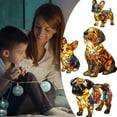 thumbnail image 5 of 2026 New Corgi Lamp and Pug Lamps, Boxer Dog Lamp, Dogs Series Art Night Light, Retro Stained Resin Tabletop LED Night Light, 3D Cute Pet LED Table Lamps, Fun Gift for Dog Lover (Golden Retriever), 5 of 7