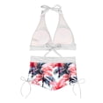 thumbnail image 5 of Enjoytime Swimsuit for Women Cute Halter 2 Piece Bikini Sets for Women Modest Bathing Suit Summer Athletic Swimwear, 5 of 8