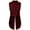 Red, variant on Men's Gothic Coat Medieval Standing Collar Court Clothing High Collar Swallowtail Slim Coat