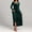 Green, variant on Hinvhai Women's Fashion Long Sleeve Velvet Dress ,Classic Solid Color Square Neck Velvet Long Dresses High Waist Cocktail Party Dress for Womens Red L(L)